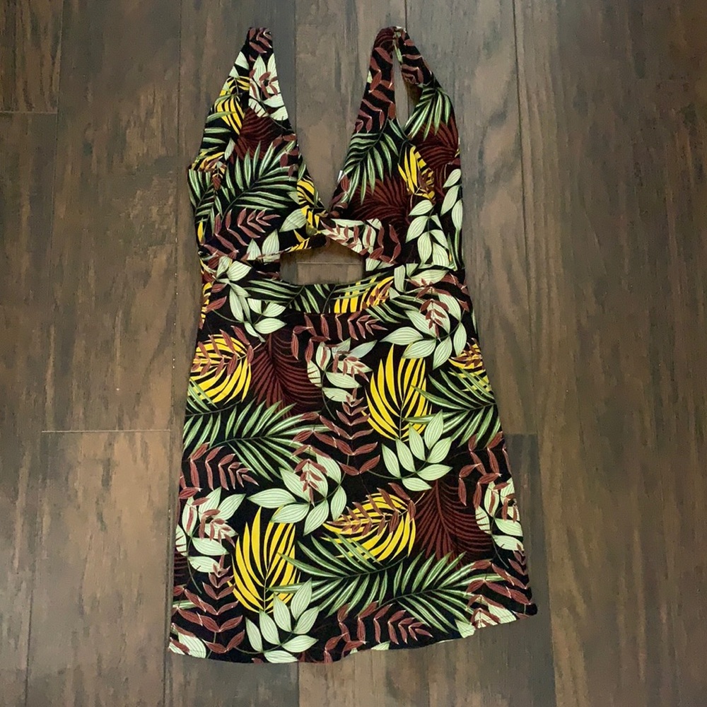 NWT mini printed dress